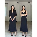 ワンピース レディース 大きいサイズ 2点セット シフォン UVカットカーディガン 長袖 テーラードカラー キャミソールワンピース ロング丈 Aライン ゆったり 体型カバー きれいめ 通勤スタイル 無地