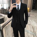 スーツ メンズ 紳士 セットアップ スリムフィット ノンアイロン 新郎 結婚式 披露宴 礼服 冠婚葬祭 ビジネス フォーマル カジュアル 通勤 オフィス パーティー オールシーズン ポリエステル ビスコース レーヨン|詳細画像