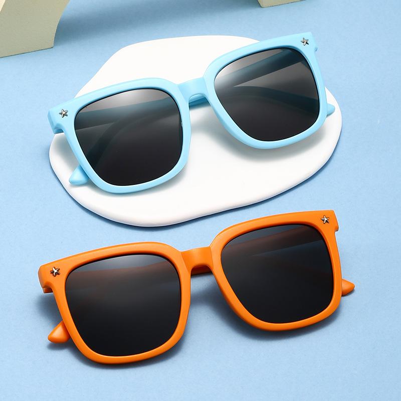 サングラス キッズ 子供 男の子 女の子 ベビー UVカット UV400 紫外線対策 スクエア型 PC ファッション..