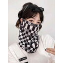 UVカットマスク 男女兼用 夏用 接触冷感 耳掛け フェイスカバー ネックガード 日焼け防止 紫外線対策 バイク 自転車 運転 サイクリング ツーリング ドライブ ウォーキング アウトドア レジャー 通気性 軽量 ナイロン