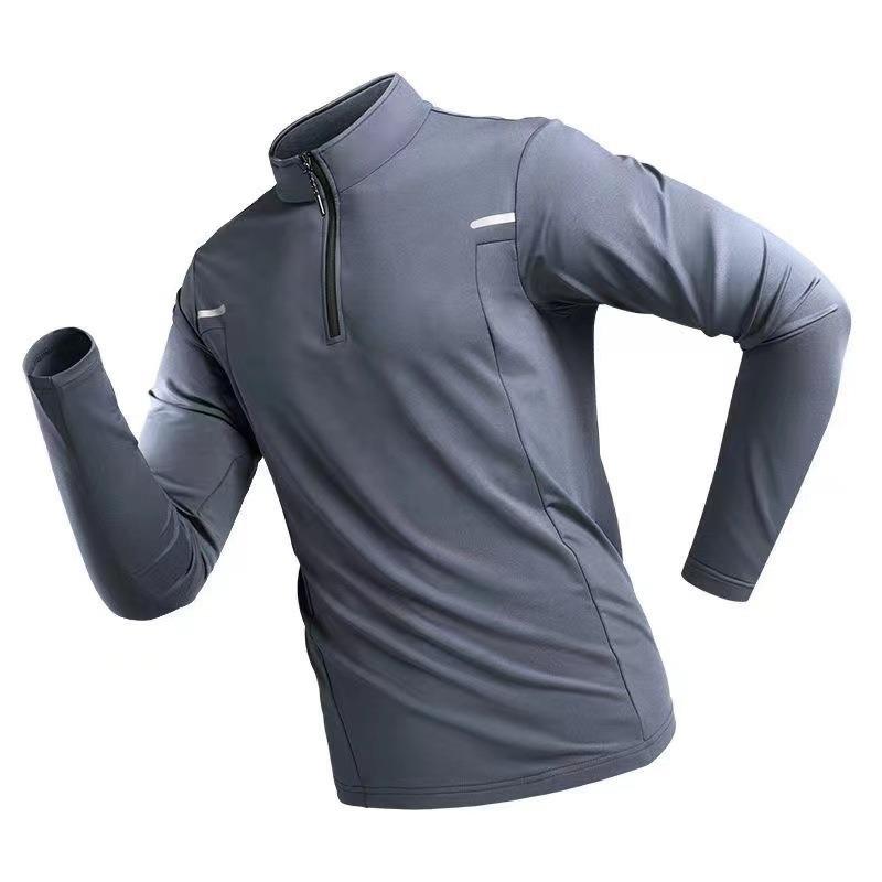 サイクルジャージ メンズ 長袖 ロードバイク マウンテンバイク 自転車 サイクリングウェア 春秋 快適 通気性 速乾性 プロ仕様 グレー ブラック 裏起毛 サイクルジャケット