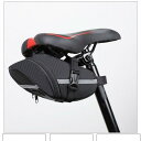 自転車バッグ マウンテンバイク ロードバイク用 ハードシェル サドルバッグ シートバッグ テールバッグ 軽量 コンパクト 防水 衝撃吸収 頑丈 小物入れ サイクリング ツーリング 通勤 通学