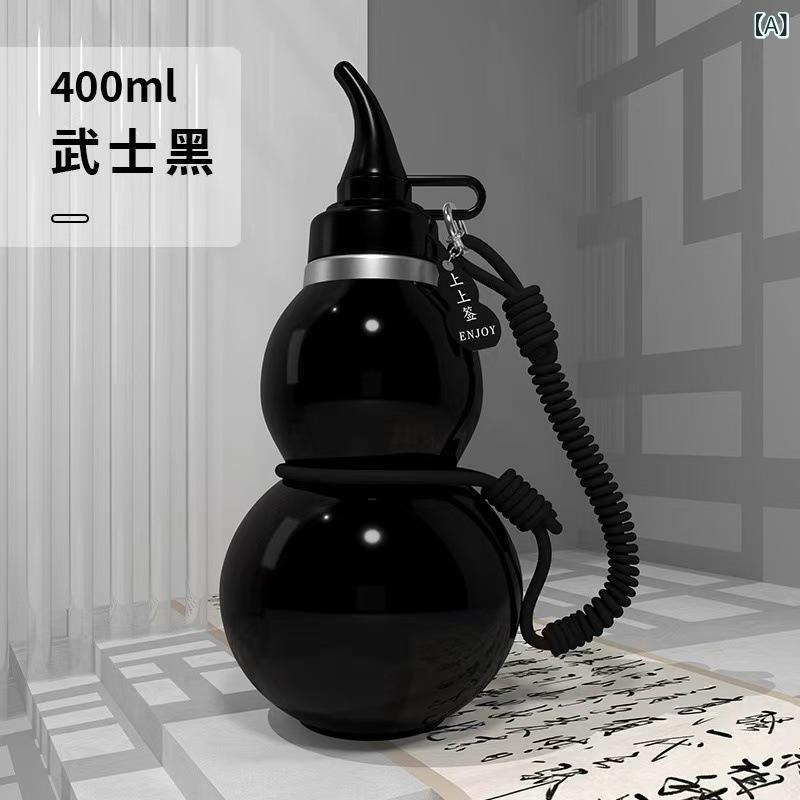 保温ボトル メンズ レディース キッズ 学生 ユニセックス ひょうたん型 大容量 アウトドア スポーツ 携帯 ステンレス製 真空断熱 ワンタッチオープン ストロ...