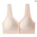 ブラジャー レディース 夏 薄手 シームレス ノンワイヤー フロントホック 授乳 マタニティ 産後 兼用 ブラトップ 小さく見せる 快適 通気性(x3)