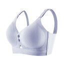 授乳ブラ マタニティ レディース シンプル ノンワイヤー 前開き 薄手 ソフト 肌に優しい 通気性抜群 フィット感 モールドカップ 出産準備 妊娠期 産後対応 ナイロン ヌード ベージュ ライトグレー ブラウン パープル(x2)