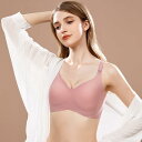 ブラジャー レディース マタニティ 授乳用 豊満バスト 寄せる 垂れ防止 モールドカップ ジェリーソフトサポート シームレス 薄手 ノンワイヤー 一体型 産前産後