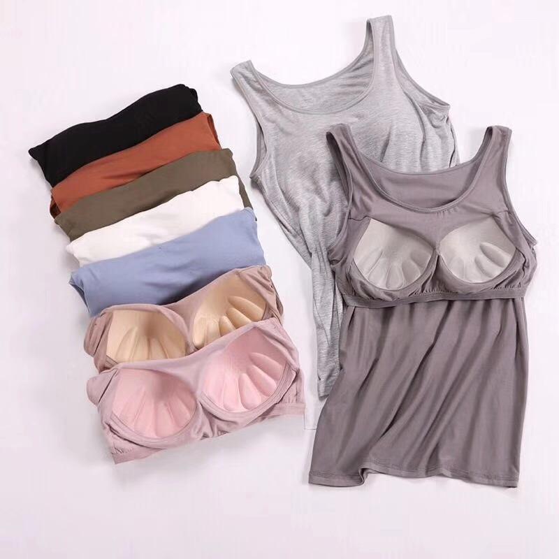 ブラキャミソール レディース カップ付き ノンワイヤー ブラいらず インナー 部屋着 ルームウェア 普段使い レーヨン ストレッチ 快適 やわらか素材 ラウンドネック オールシーズン