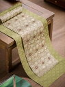 テーブルランナー 巻き蔓 菱形模様 新中華風 織錦 亜麻 茶席セット 茶道 茶道具 茶敷 テーブルクロス テーブルセンター 大型 リビング 書斎 業務用