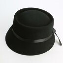 ハット バケットハット ウール100% 秋冬 保温 防寒 防風 フィッシャーマンハット 日本風 シンプル スタイリッシュ 上品 ショートブリム ラウンドトップ サイズ調整可能