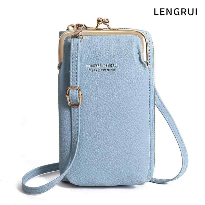 バッグ レディース PUレザー 縦型 スマホポーチ 財布 ショルダーバッグ ライチ柄 型押し ミニ スクエア..