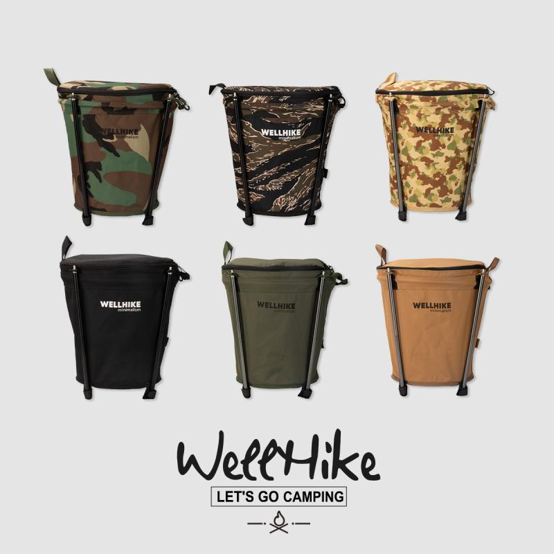 アウトドア ゴミ箱 折りたたみ バケツ 収納 コンテナ 携帯 ポータブル 車載 車中泊 キャンプ バーベキュー レジャー 釣り 清掃 ランドリーバッグ ガーデニング