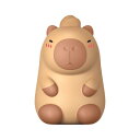 水鉄砲 キッズ ベビー カピバラ キャラクター かわいい プッシュ式 ウォーターガン ミニ 軽量 プラスチック製 水遊び お風呂 プール ビーチ 玩具(x2)