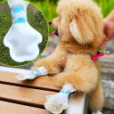 犬用靴 使い捨て 足カバー ドッグシューズ お散歩 お出かけ 防水 滑り止め 耐摩耗 不織布 泥除け 汚れ対策 怪我 傷 保護 足裏保護 介護用 全犬種対応 軽...