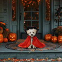 ペットコスチューム 猫 犬 ハロウィン 仮装 魔法使い 魔女 吸血鬼 おもしろ マント ケープ ポリエステル製 レッド フリーサイズ カジュアルウェア