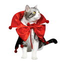 ペット コスチューム ハロウィン クリスマス 犬 猫 仮装 変身服 おもしろい ユニーク マント ケープ ポリエステル 小型犬 中型犬 大型犬 赤黒 オレンジ黒 紫黒