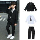 スーツ 男の子 子供 男児 キッズ ジュニア フォーマル セットアップ ジャケット パンツ 礼服 ピアノ発表会 演奏会 結婚式 入学式 卒業式 七五三 セレモニーウェア ブラック ポリエステル 夏物 おしゃれ