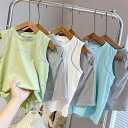 セットアップ キッズ 男の子 ノースリーブ タンクトップ Tシャツ 薄手 軽量 速乾 吸湿速乾 ポリエステル ドライ素材 スポーツ 夏用 五分丈パンツ ハーフパンツ 反射材 リフレクター カジュアル 部屋着 普段使い 2点セット