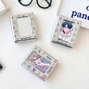 コレクトブック シルバー 封筒型 1ポケット 推し活 ミニフォト チェキ トレカ アイドルカード用 収納 ファイル PUレザー 保管 整理