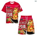 Tシャツ メンズ 半袖 3Dプリント 立体プリント サッカー柄 ストライプ ボーダー トップス ルーズフィット ゆったり クルーネック 丸首 ポリエステル カジュアル 夏 ストリートファッション 普段使い 色あせにくい