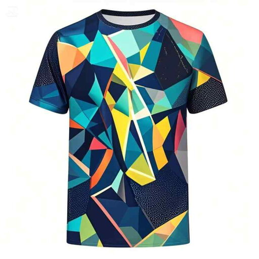 Tシャツ メンズ 半袖 クルーネック 丸首 3Dデジタルプリント 幾何学模様 ポリエステル素材 スポーツ カジュアル 快適 ルーズフィット ゆったり 通気性 吸湿速乾 メッシュ生地 Tシャツ メンズ 半袖 クルーネック 丸首 3Dデジタルプリント 幾何学模様 ポリエステル素材 スポーツ カジュアル 快適 ルーズフィット ゆったり 通気性 吸湿速乾 メッシュ生地