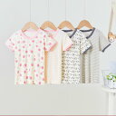 Tシャツ キッズ 男の子 女の子 男女兼用 半袖 薄手 軽量 綿100% 丸首 クルーネック 通気性 吸湿速乾 2枚組 シンプル カジュアル 普段使い オールシーズン対応 キャラクター柄 アニマル柄 パンダ いちご 無地