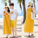 親子コーデ ファミリーリンクコーデ 母娘 キャミワンピース ビーチリゾート 海辺 バカンス 家族旅行 トラベル レジャー ノースリーブ ストラップワンピース カジュアル 普段使い お出かけ ボヘミアン スタイル ポリエステル ジャガード 快適