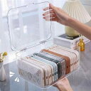 収納ボックス スマートフォン ケース 整理箱 透明 中身が見える リネン素材 北欧風 卓上収納 デスク整理 蓋付き 小物入れ アクセサリー コレクション ディスプレイ用