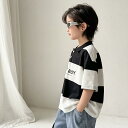ポロシャツ キッズ 子供服 半袖 男の子 小学生 Tシャツ トップス カットソー 春夏 接触冷感 通気性 快適 通学 普段使い カジュアル コットン ブラック ホワイト