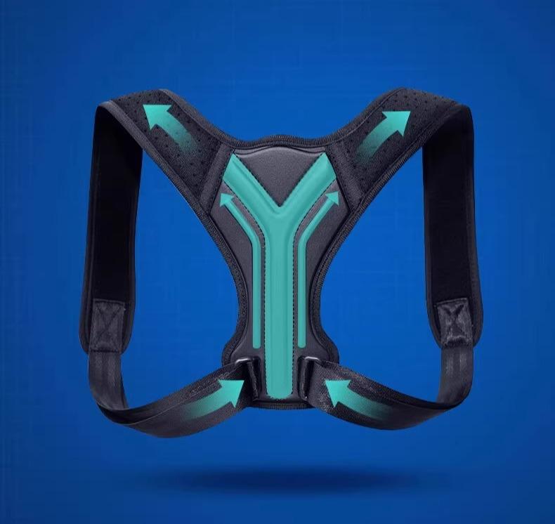 姿勢矯正 ベルト 猫背 サポーター 背筋 巻き肩 肩こり 補正 改善 レディース 健康グッズ インナー ブラック