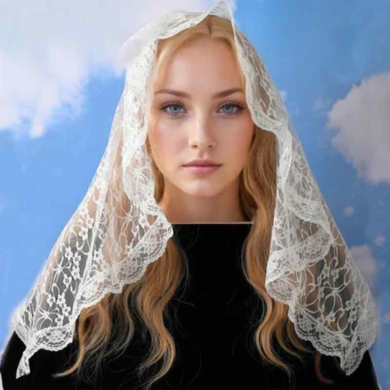 ウェディングベール レディース ブライダル レース 花柄 三角形 ショート丈 ヘッドドレス シンプル 上..
