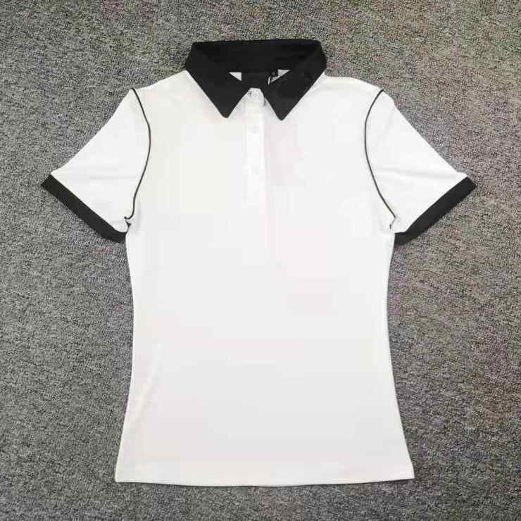 ゴルフ ポロシャツ レディース 半袖 夏用 通気性 速乾 スリム スポーツウェア 再生繊維 ポリエステル ..