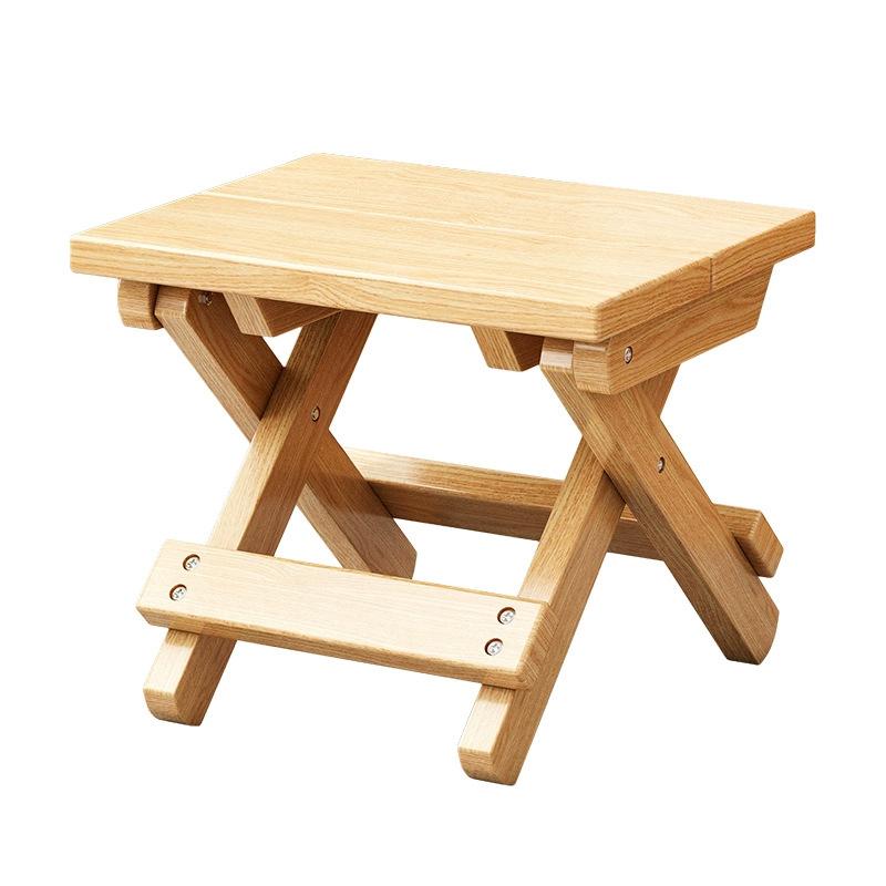 スツール 折りたたみ 木製 無垢材 ポータブル 携帯 軽量 アウトドア キャンプ 屋外 椅子 チェア ベンチ..