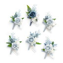ウェディングフラワー コサージュ ブートニア リストブーケ リストコサージュ 結婚式 披露宴 パーティー 発表会 卒業式 フォーマル 欧風 ヨーロピアン エレガント 上品 シルクフラワー 造花 イベント装飾 ホワイト シャンパン ワインレッド ブルー系