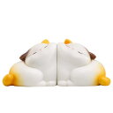 ブックエンド かわいい 猫 ねこ キャラクター レジン製 ペア ブックスタンド デスク飾り 置物 おしゃれ ユニーク オブジェ インテリア雑貨 卓上収納 文房具...