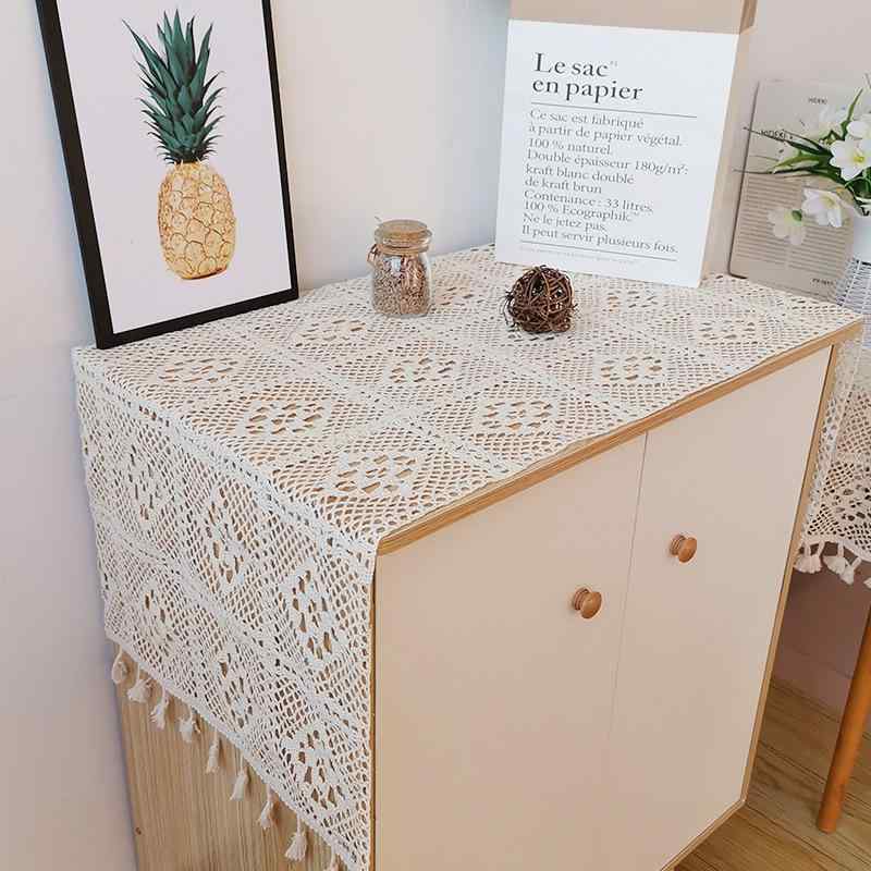 マルチカバー レース フリンジ 冷蔵庫カバー 片開き 両開き 洗濯機 電子レンジ テレビ台 下駄箱 シュー..