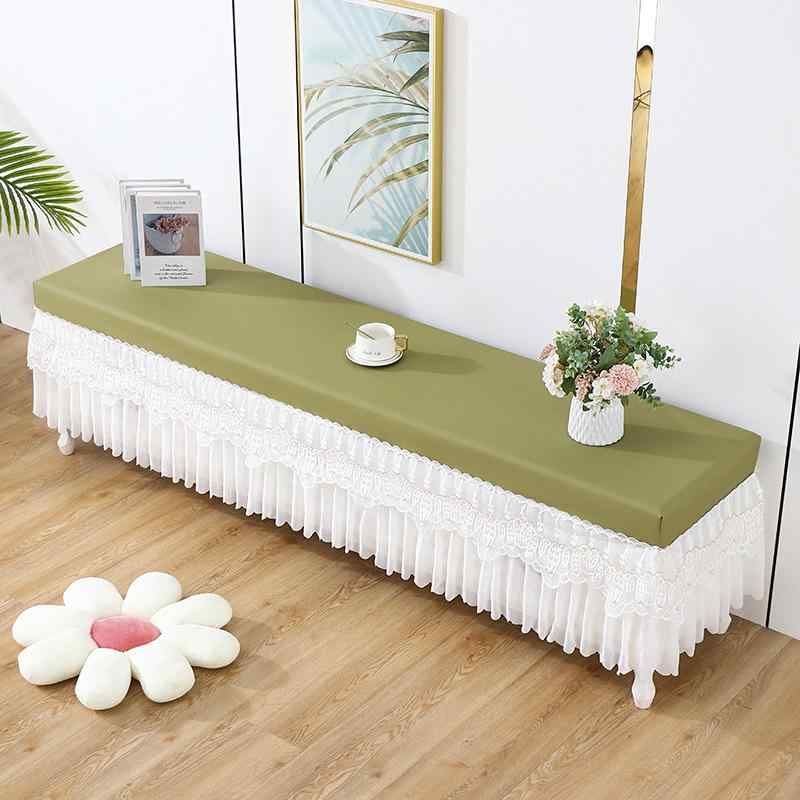 テレビ台カバー テレビボードカバー 無地 防水 防油 撥水 撥油 防塵 ほこりよけ レース 長方形 シンプ..