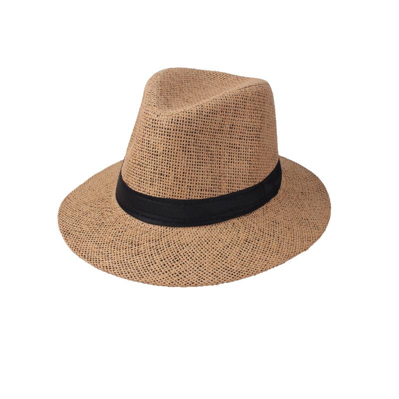 ハット メンズ つば広 ストローハット 麦わら帽子 カウボーイハット テンガロンハット 平つば フラットブリム UVカット 紫外線対策 日よけ アウトドア レジャー 夏 旅行