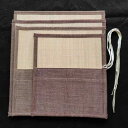 書道用品 竹製 帆布 毛筆 筆巻き 収納袋 筆入れ 整理袋 ロールタイプ 携帯用 持ち運び 大中小 加大サイズ グリーン 竹本色