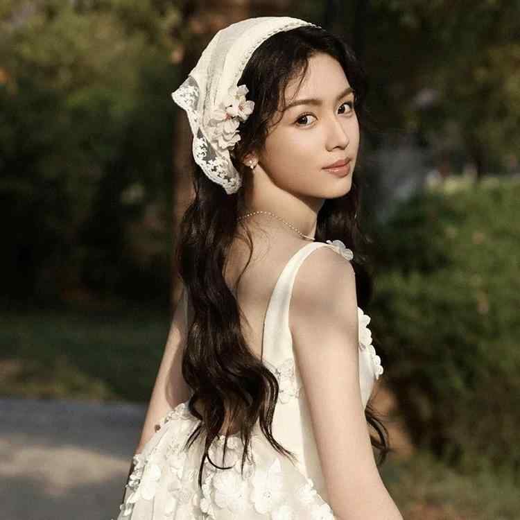 ヘアアクセサリー レディース レース ヘッドバンド スカーフ一体型 フレンチ コットン素材 ナチュラルスタイル 三角巾 バンダナ ターバン風 普段使い カジュアル 髪飾り 春夏秋