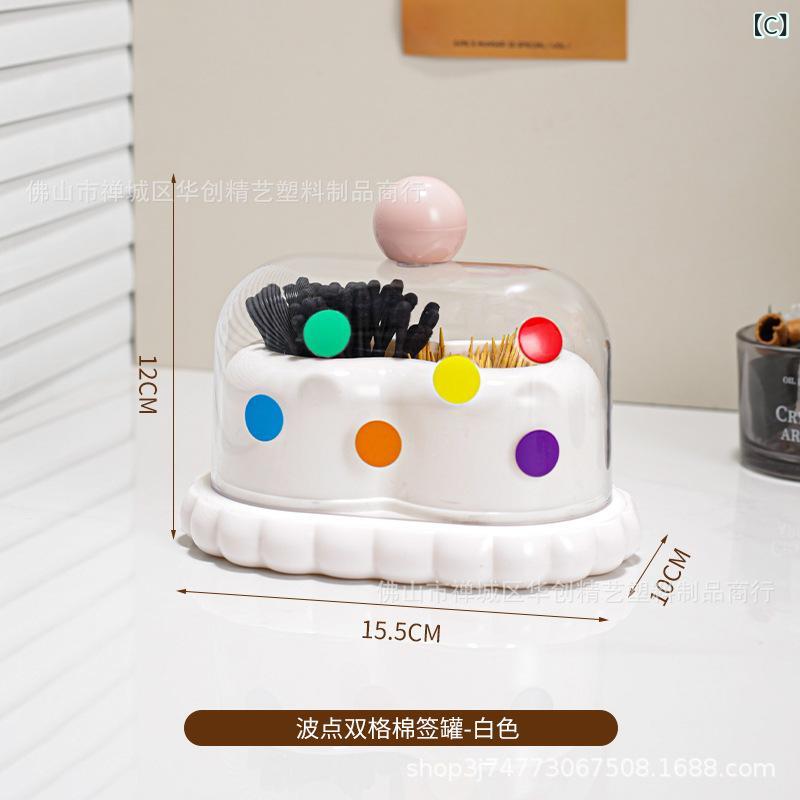 爪楊枝入れ 家庭用 卓上 食卓 リビング 爪楊枝 デンタルフロス フロス 兼用 2in1 一体型 高級感 おしゃれ モダン スタイリッシュ デザイン性 プラスチック製 収納ケース