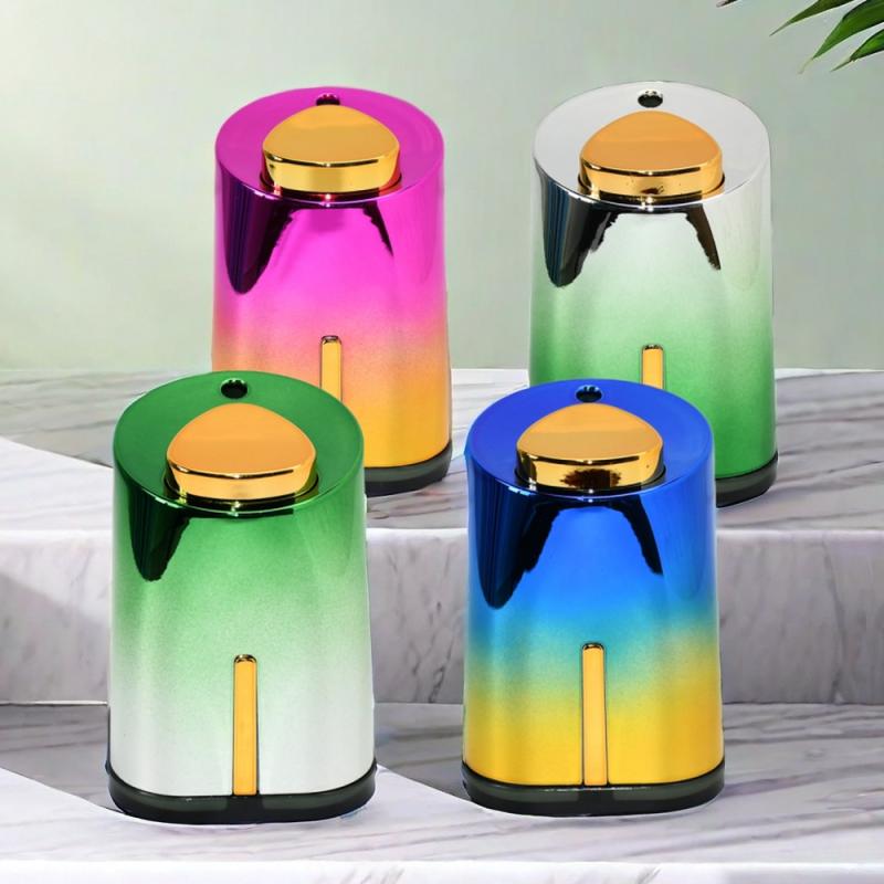 爪楊枝入れ プッシュ式 ワンプッシュ プラスチック製 おしゃれ スタイリッシュ モダン 個性的 グラデーションカラー 高見えデザイン 軽やか高級感 リビング ダイニング 食卓 卓上 家庭用 キッチン インテリア雑貨