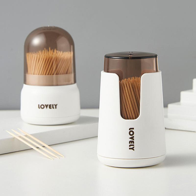 爪楊枝ケース 家庭用 業務用 プラスチック製 PP素材 高級感 上品 洗練されたデザイン おしゃれ スタイリッシュ ユニーク 卓上 収納ボックス