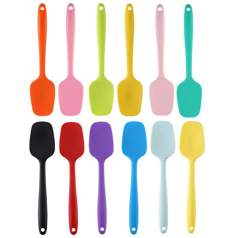 調理ヘラ シリコン製 大型 T字型 一体成型 シームレス 耐熱 製菓用 料理用 ケーキ作り バタークリーム 混ぜ合わせる 塗る サラダ ホイップ 多用途 スクレーパー スパチュラ