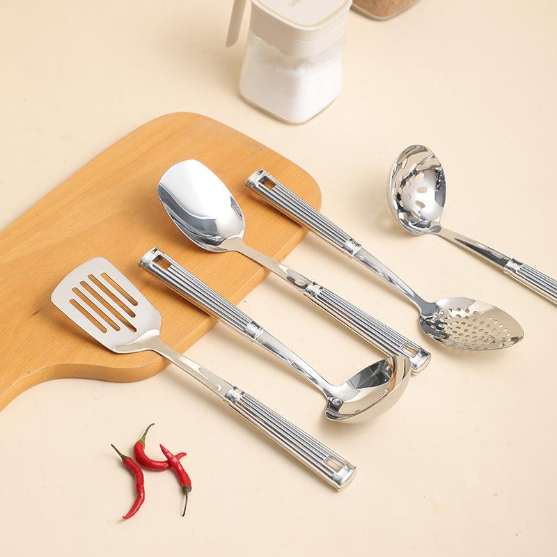キッチンツール ステンレス 家庭用 フライ返し ターナー お玉 レードル 穴あきお玉 調理スプーン ヘラ ..