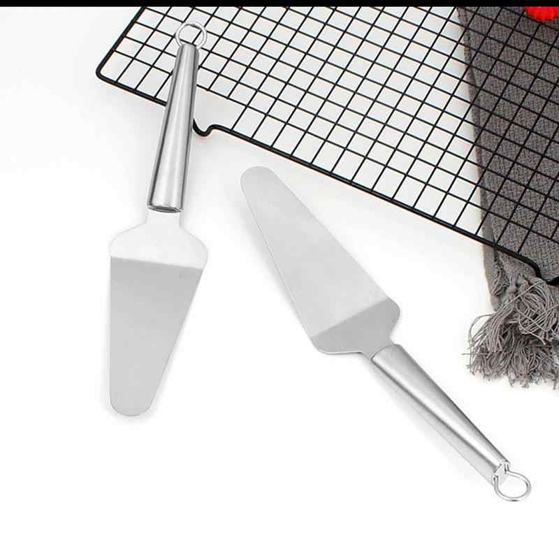 ヘラ ステンレス製 十字型 パイプ柄 三角ヘラ ケーキ ピザ チーズ 製菓 パン作り お菓子作り 万能 多用..