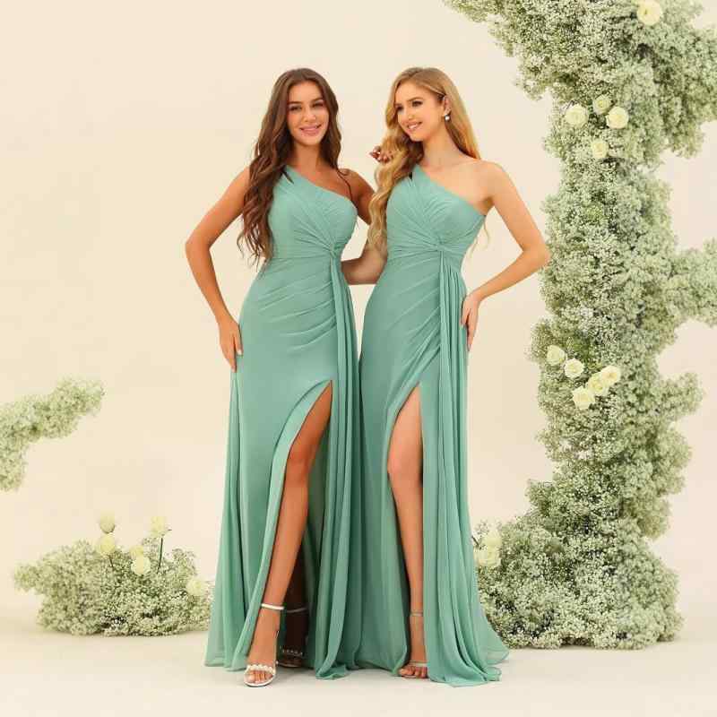 ドレス レディース ワンショルダー 