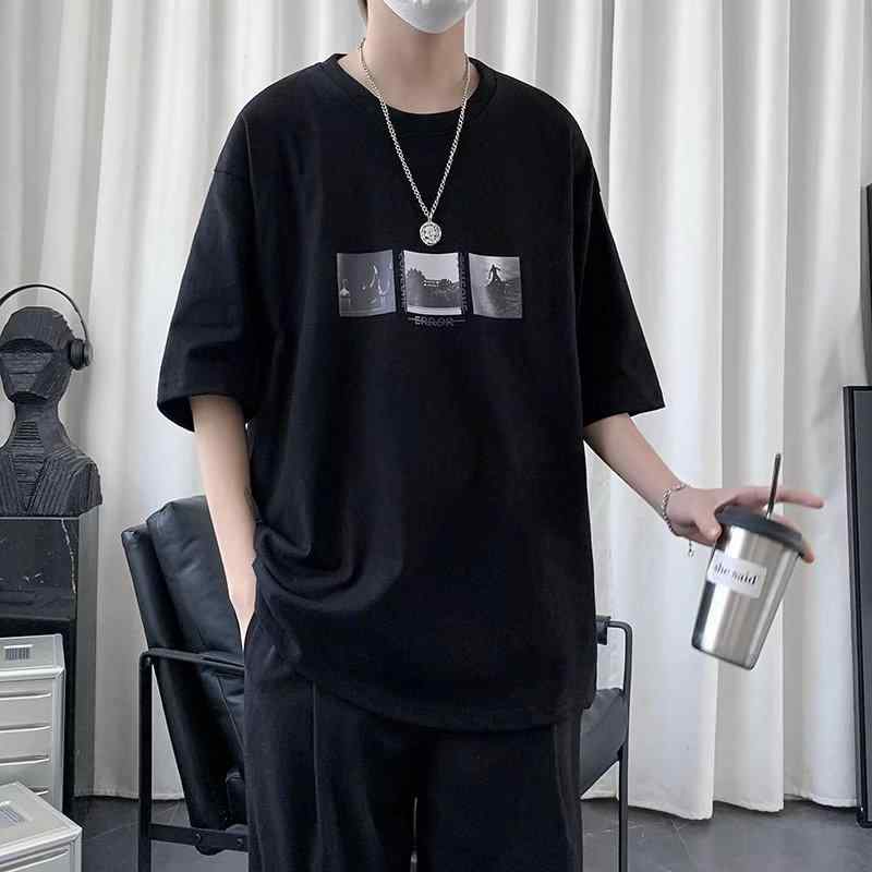 ・カテゴリ: Tシャツ・スタイル: ベーシック・タイプ: プルオーバー・主な素材: ポリエステル（31〜50%）・柄: 幾何学模様・シルエット: ルーズフィット・ネックライン: クルーネック・袖丈: 半袖・袖タイプ: レギュラー・デザイン詳細: プリント・加工: ノンアイロン加工・カラー展開: ブラック、ホワイト、ダークグレー、グリーン、グレー、ネイビー・サイズ展開: M、L、XL、2XL、3XL、4XL、5XL・重量: 約180g・機能: 通気性・用途: 日常使い・対象: 成人・性別: メンズ