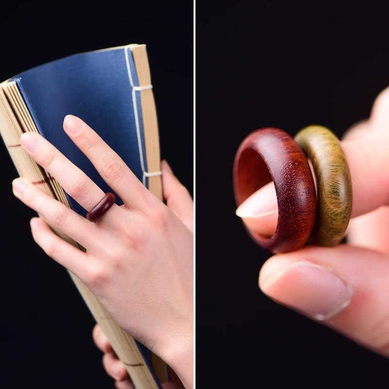 リング DIYパーツ 男女兼用 ユニセックス 銘木 天然木 黒檀 紫檀 緑檀 酸枝木 花梨木 血檀木 虎皮檀 黄金木 金糸木 仏教数珠スタイル カップル ペアリング サムリング ハンドメイド素材 選べる複数サイズ