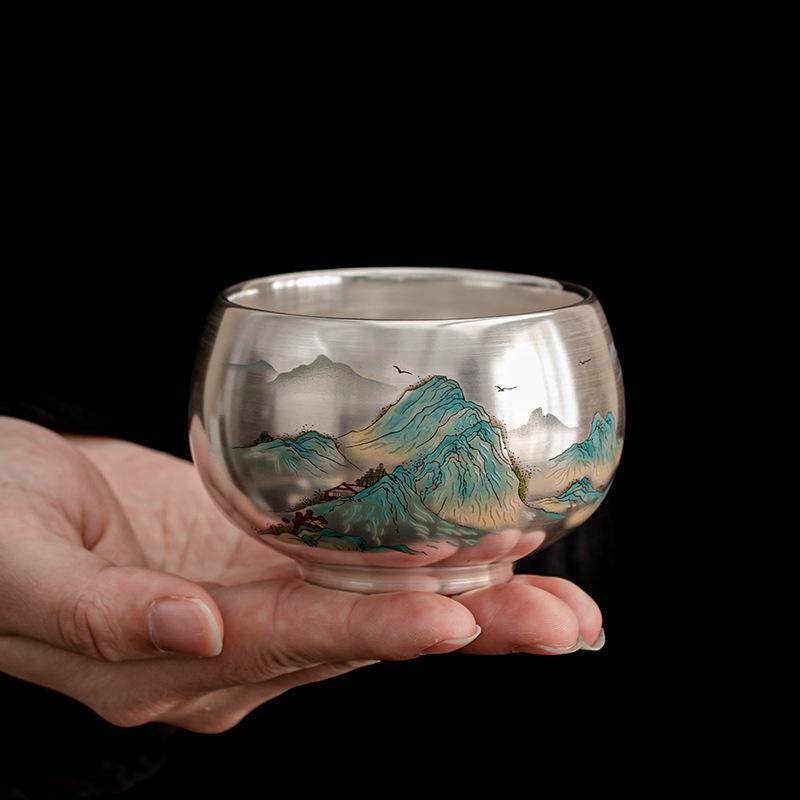 楽天市場】純銀 カップの通販