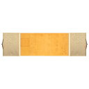 掛け軸 横型 ろうけつ染め 無地 白紙 宣紙 半生半熟 書道 絵画 習字 水墨画 日本画 作品制作 練習用 多用途 壁掛け 表装 軸装 アンティーク調 クラシッ...